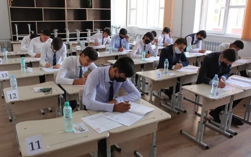 إعلان نتائج امتحانات القبول المركزية في طاجيكستان
