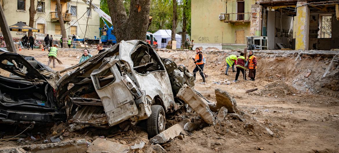 الأمم المتحدة: المدنيون في أوكرانيا يعانون من الخسائر والدمار على نطاق قياسي