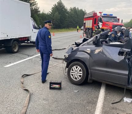 مقتل ثلاثة مواطنين طاجيكيين في حادث سير بمنطقة أوليانوفسك في روسيا
