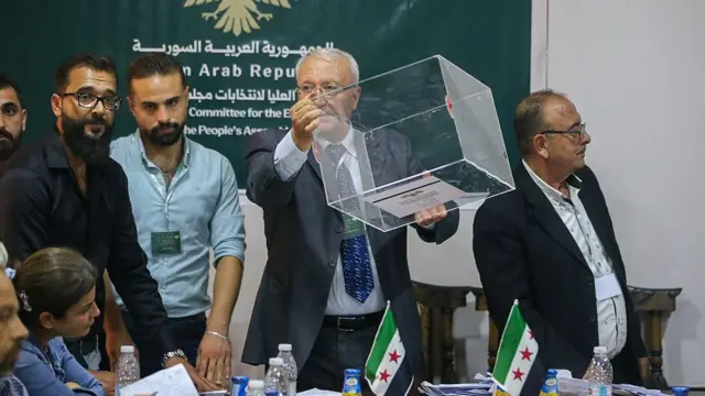 أجرت سوريا أول انتخابات برلمانية منذ الإطاحة بالأسد.
