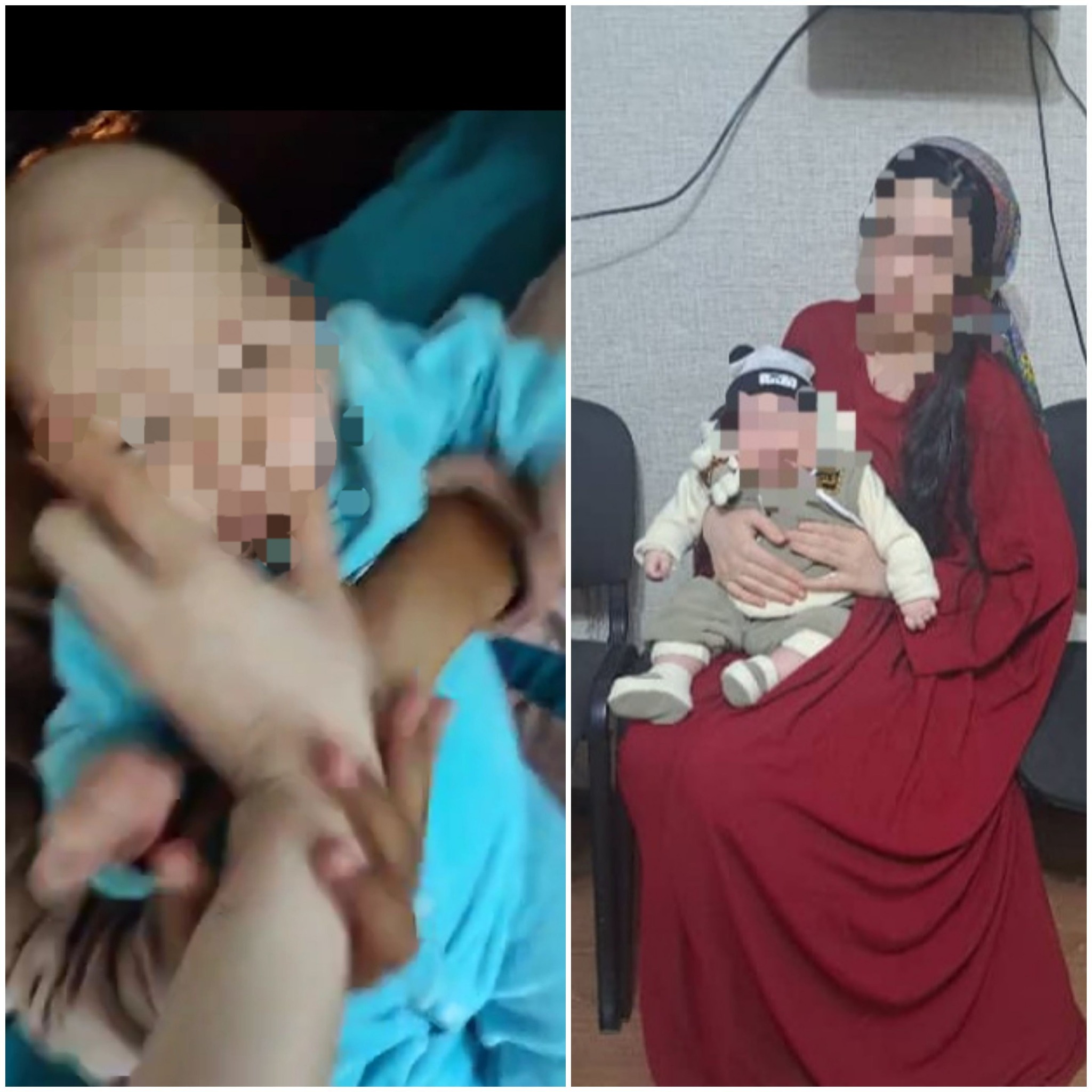 وفي منطقة خاتلون، قامت أم بضرب طفلها الرضيع لمعاقبة زوجها، بحسب وزارة الداخلية.