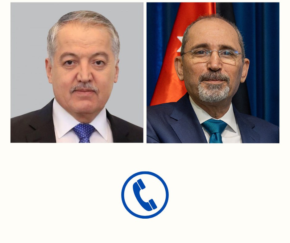 ناقش وزيرا خارجية طاجيكستان والأردن تطوير التعاون الثنائي.