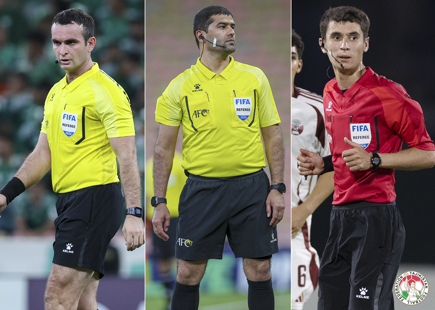 تعيين حكام طاجيك في بطولات أندية الاتحاد الآسيوي لكرة القدم