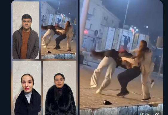 في مدينة بوختار، اعتدت امرأتان بالضرب على سائق أثناء شجار.