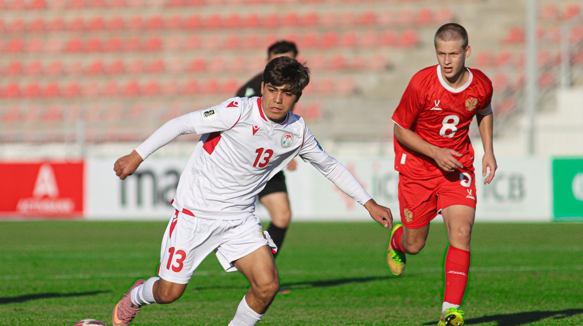 خاض منتخب طاجيكستان تحت 15 سنة مباراة ودية ضد منتخب روسيا.