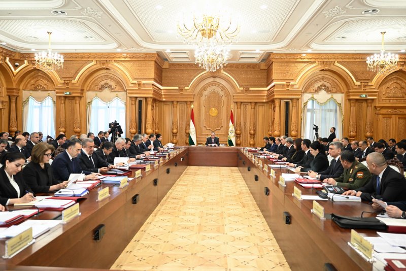 عُقد اجتماع لحكومة جمهورية طاجيكستان في دوشنبه