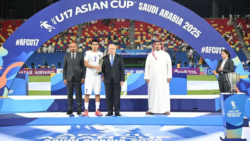 منتخب الشباب الأوزبكي هو الفائز بكأس آسيا 2025.