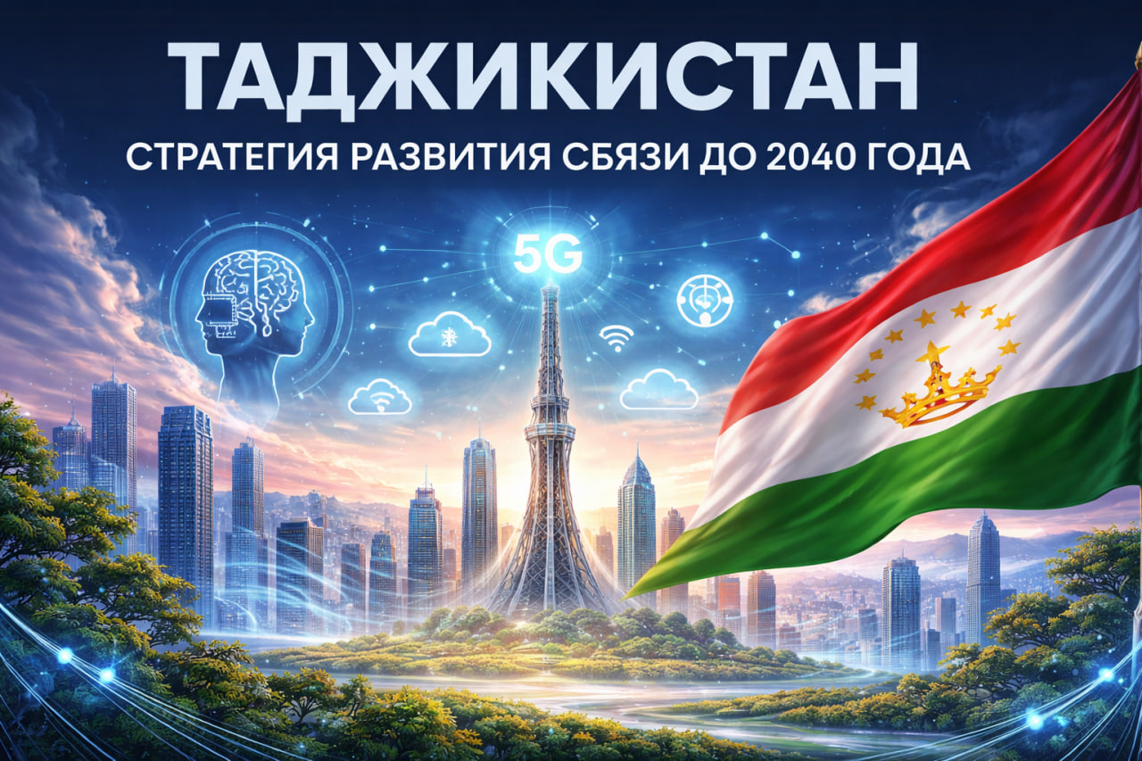 تعمل طاجيكستان على تطوير استراتيجية لتطوير الاتصالات حتى عام 2040 لدعم التحول الرقمي وتطبيق الذكاء الاصطناعي.