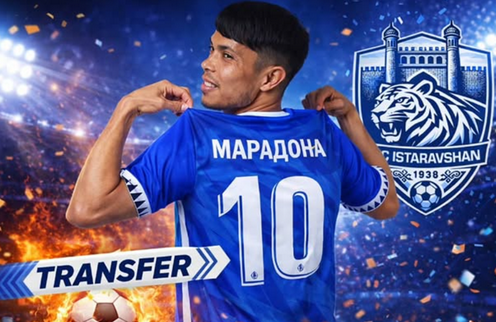 انضم لاعب الوسط الأوزبكي مارادونا سفاروف إلى نادي استرافشان الطاجيكي.
