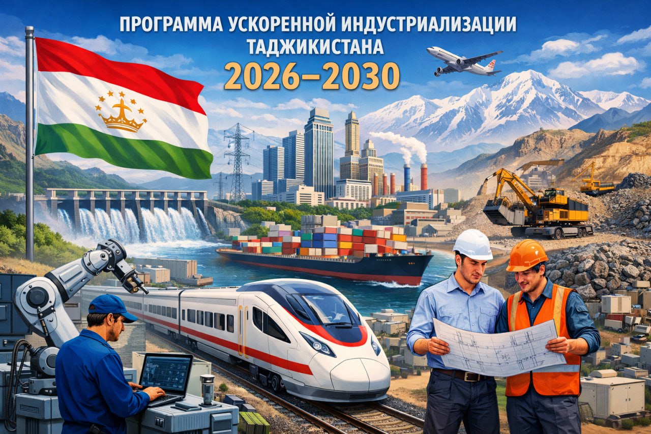 سيتم تطوير برنامج جديد للتصنيع المتسارع للفترة 2026-2030 في طاجيكستان.