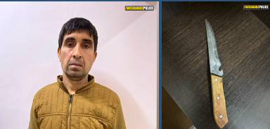 تم احتجاز مشتبه به في قضية شغب باستخدام السكاكين في دوشانبي.