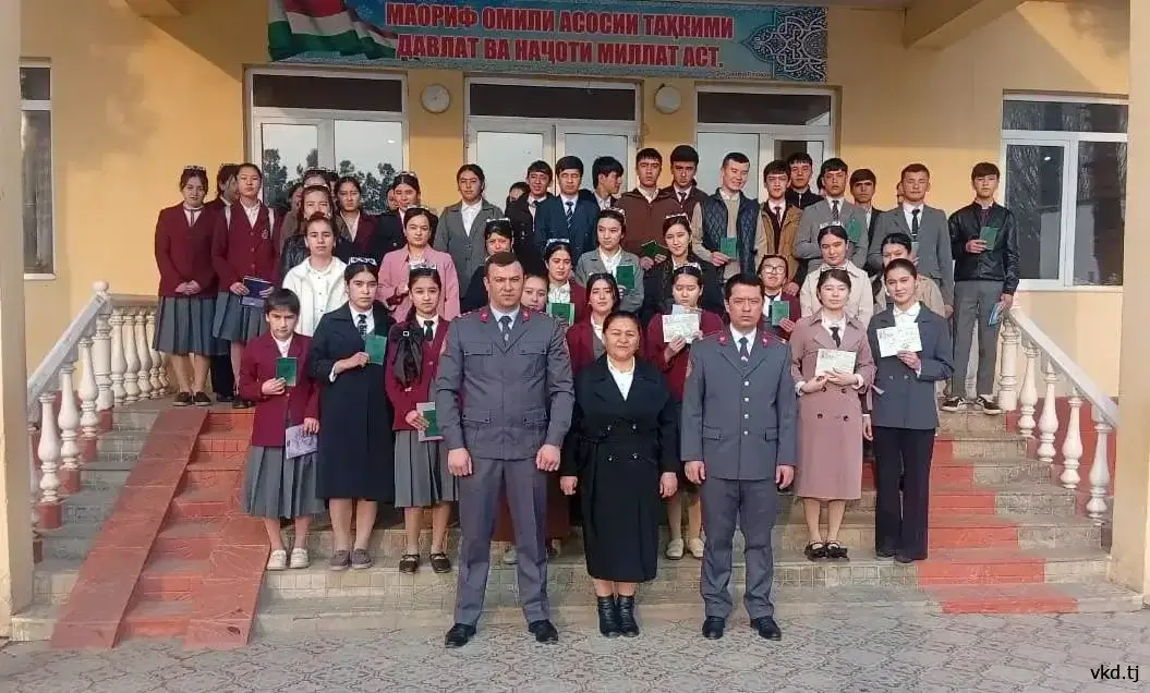 حصل أكثر من 170 تلميذاً على جوازات سفر في مقاطعة ب. غافوروف.