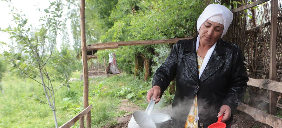سونيا كيرغيزوفا: المرأة التي قادت مجتمعًا زراعيًا في مقاطعة طاجيكيباد