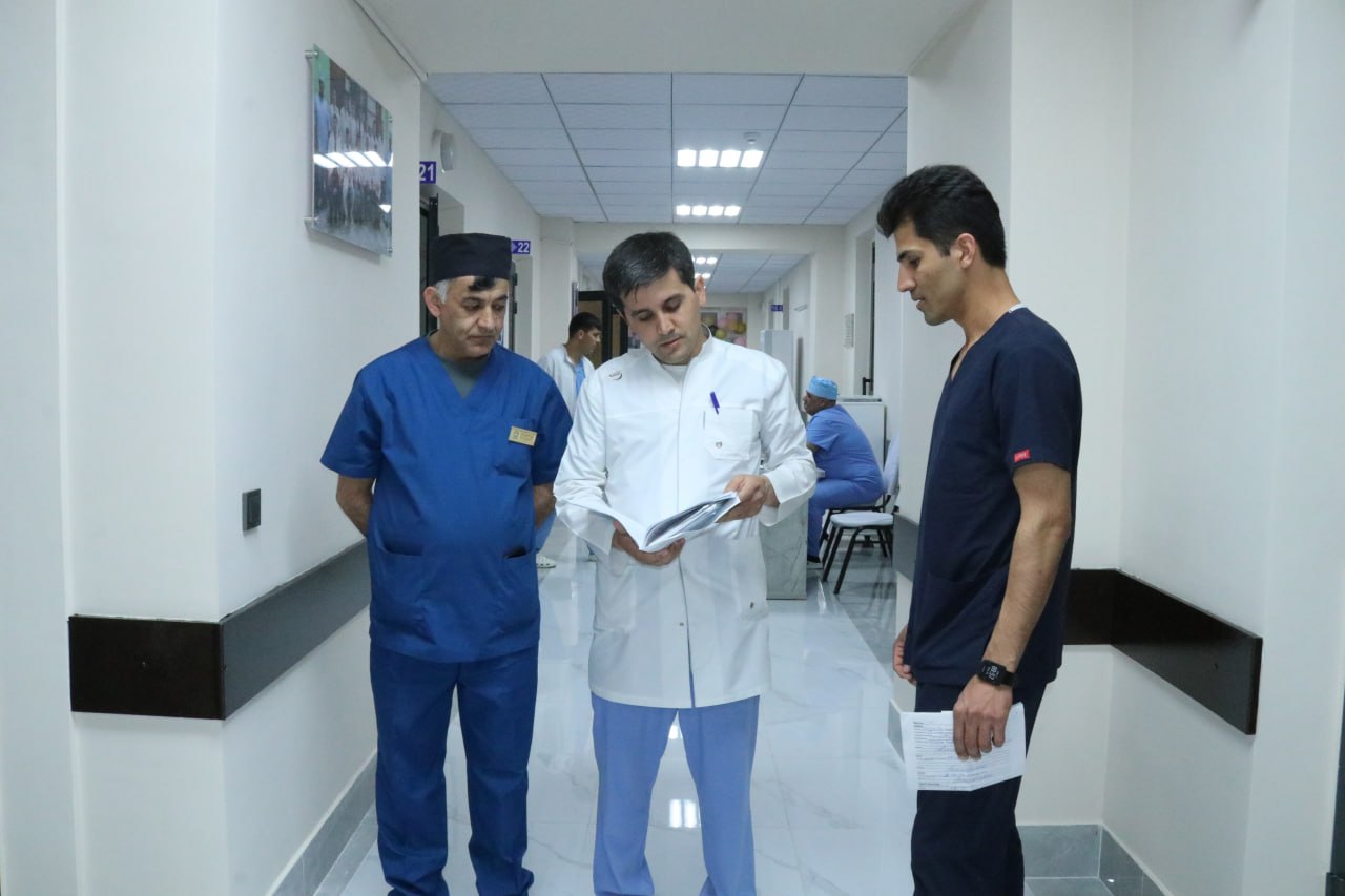 تم افتتاح قسم جراحة المسالك البولية والأورام بعد تجديده في طاجيكستان.