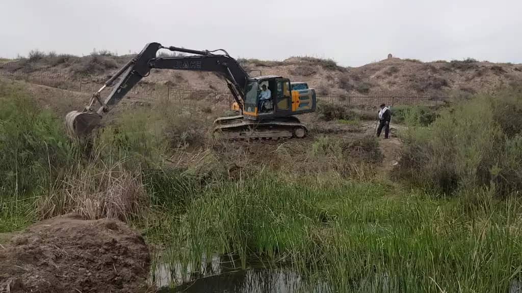 يجري العمل حالياً في محمية تيغروفايا بالكا الطبيعية لتحسين الظروف الهيدرولوجية.