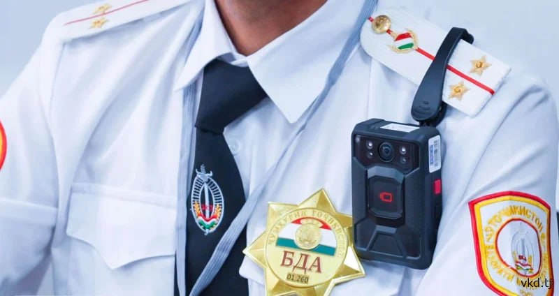استلمت شرطة المرور في دوشانبي 60 كاميرا مثبتة على الجسم.