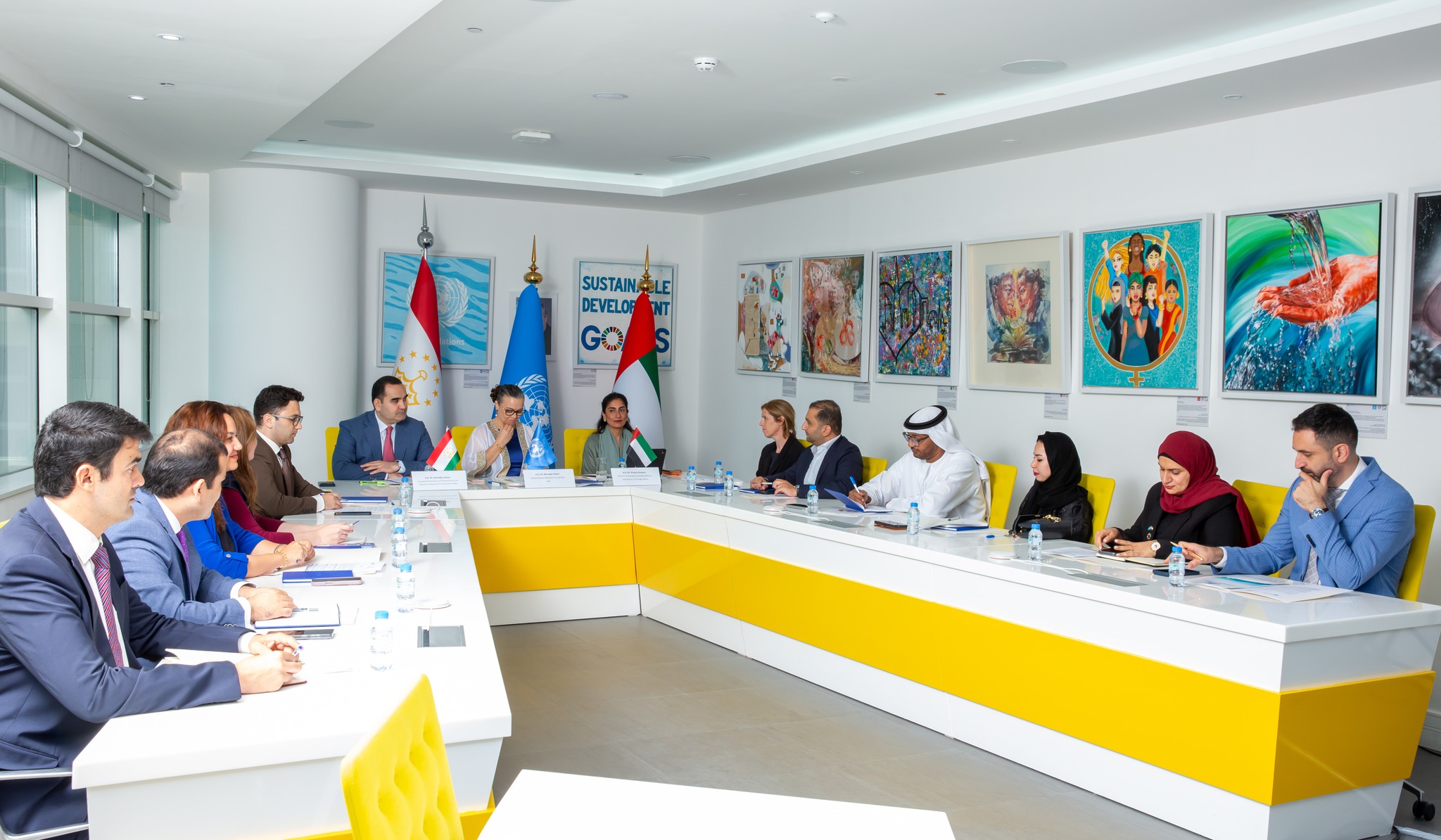 ناقشت الإمارات العربية المتحدة الاستعدادات لمؤتمر دوشانبي الرابع للمياه.