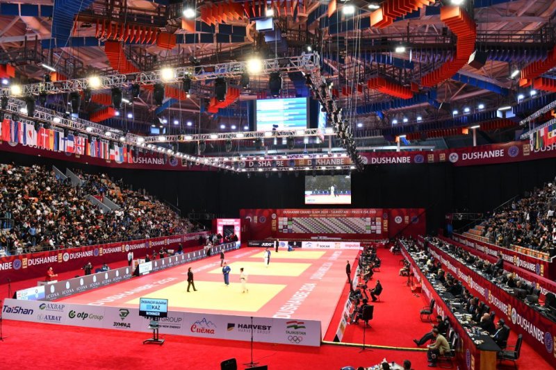 سيشارك أكثر من 240 لاعب جودو من 34 دولة في بطولة جراند سلام في دوشانبي.