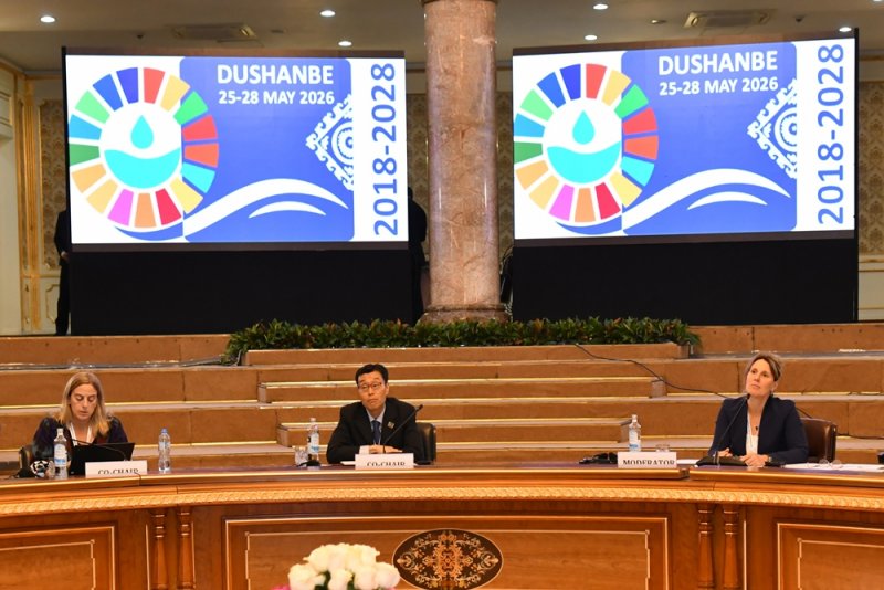تمت مناقشة تطوير أجندة المياه العالمية لما بعد عام 2030 في دوشانبي.