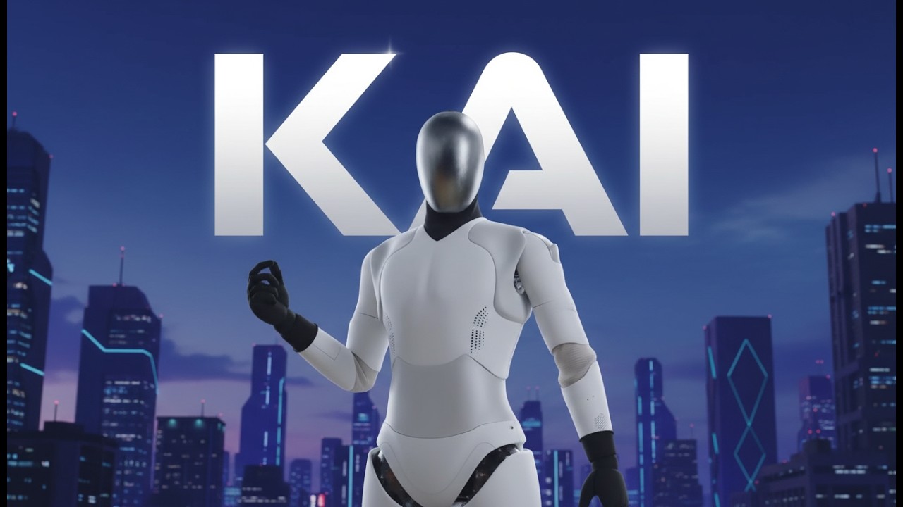 تم الكشف عن الروبوت البشري KAI في الصين.