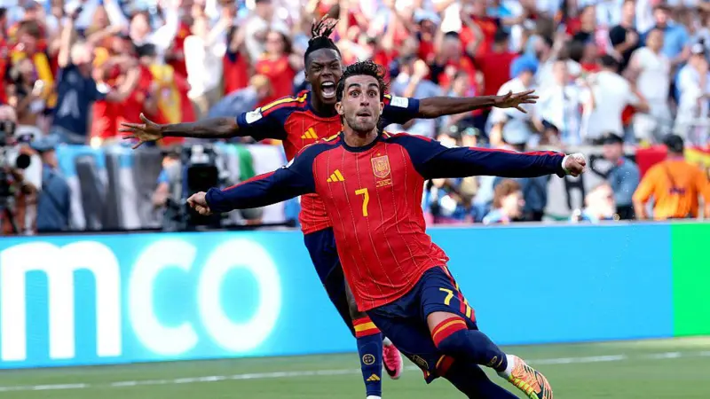 أصبح المنتخب الإسباني بطلاً لكأس العالم.