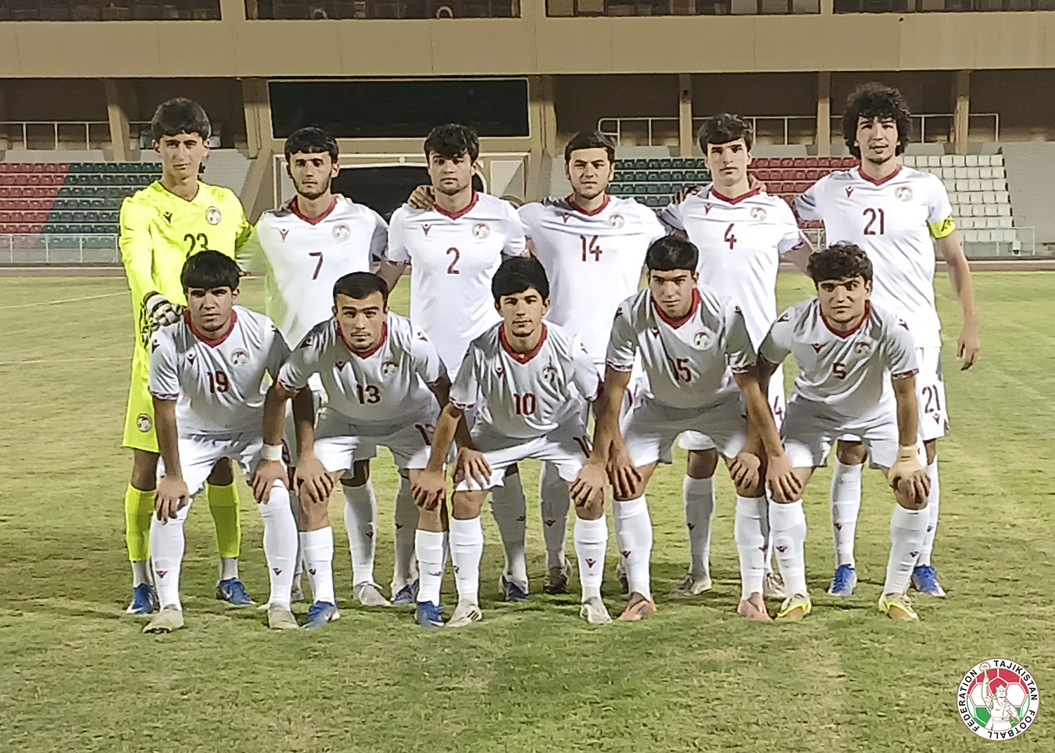 فاز منتخب طاجيكستان للشباب على منتخب عمان في مباراة ودية.